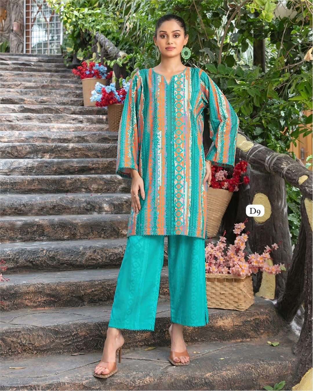 RTW Cord Sets Open & Model pic by Tawakkal